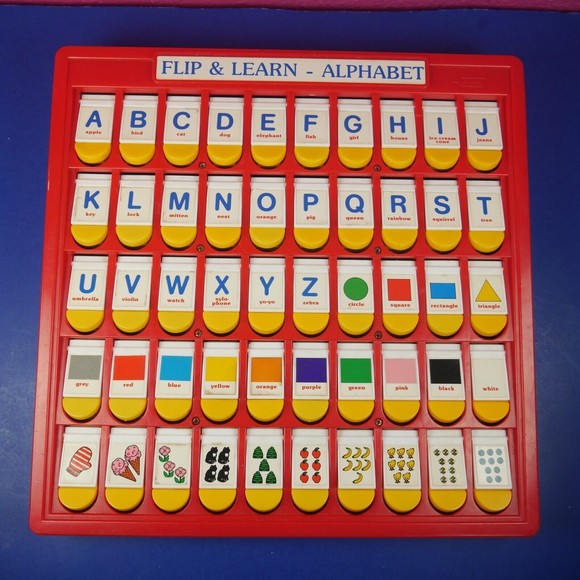 Gakken Toys Flip Learn Alphabet 994 Learning Center Abcs Colors